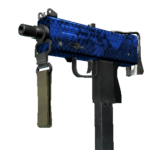StatTrak™ MAC-10 | Lapis Gator (Field-Tested)