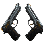 StatTrak™ Dual Berettas | Ventilators (Factory New)