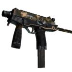 MP9 | Black Sand (Well-Worn)