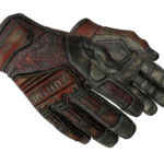 ★ Specialist Gloves | Crimson Web (Battle-Scarred)