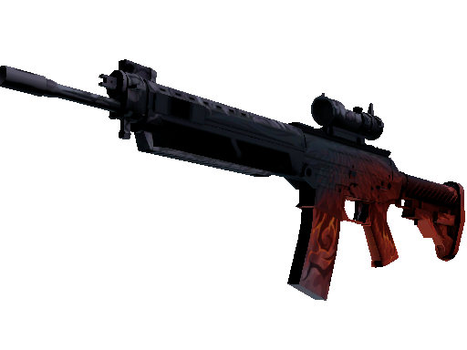 176118355 StatTrak™ SG 553 | Darkwing (Minimal Wear) - Image 1