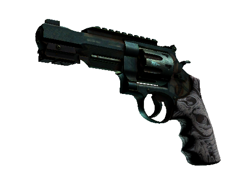 176118365 StatTrak™ R8 Revolver | Bone Forged (Battle-Scarred) - Image 1