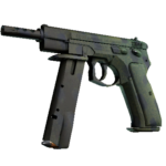 CZ75-Auto | Jungle Dashed (Minimal Wear)