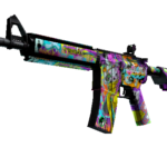 StatTrak™ M4A4 | In Living Color (Minimal Wear)