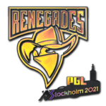 Sticker | Renegades (Holo) | Stockholm 2021