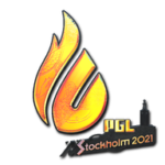 Sticker | Copenhagen Flames (Holo) | Stockholm 2021