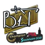 Sticker | b1t | Stockholm 2021