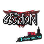Sticker | cadiaN | Stockholm 2021