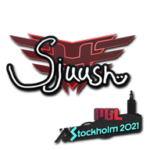 Sticker | sjuush | Stockholm 2021