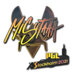 Sticker | misutaaa (Holo) | Stockholm 2021