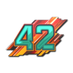 Sticker | Forty Two