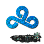 Sticker | Cloud9 (Glitter) | Antwerp 2022