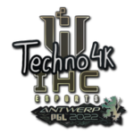Sticker | Techno4K | Antwerp 2022