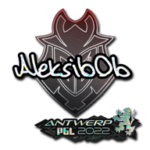 Sticker | Aleksib (Glitter) | Antwerp 2022
