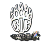 Sticker | BIG (Holo) | Antwerp 2022