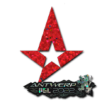 Sticker | Astralis (Glitter) | Antwerp 2022