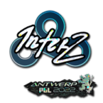 Sticker | interz (Glitter) | Antwerp 2022
