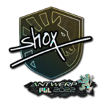 Sticker | shox (Glitter) | Antwerp 2022