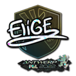 Sticker | EliGE (Glitter) | Antwerp 2022