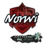 Sticker | Norwi (Glitter) | Antwerp 2022