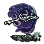 Sticker | Jame (Glitter) | Antwerp 2022