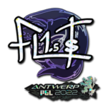 Sticker | FL1T (Glitter) | Antwerp 2022