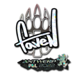 Sticker | faveN (Glitter) | Antwerp 2022