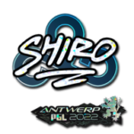 Sticker | sh1ro (Glitter) | Antwerp 2022