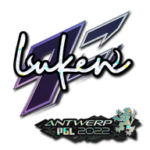 Sticker | luken (Glitter) | Antwerp 2022