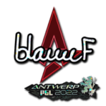 Sticker | blameF (Glitter) | Antwerp 2022