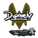 Sticker | dupreeh (Glitter) | Antwerp 2022