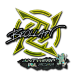 Sticker | Brollan (Glitter) | Antwerp 2022