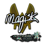 Sticker | Magisk (Glitter) | Antwerp 2022