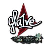 Sticker | gla1ve (Glitter) | Antwerp 2022