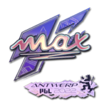 Sticker | max (Holo) | Antwerp 2022