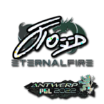 Sticker | xfl0ud (Glitter) | Antwerp 2022