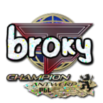 Sticker | broky (Glitter, Champion) | Antwerp 2022