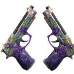 Dual Berettas | Flora Carnivora (Well-Worn)