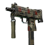 StatTrak™ MAC-10 | Monkeyflage (Battle-Scarred)