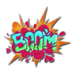 Sticker | Go Boom (Glitter)
