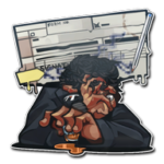 Sticker | Cursed Penmanship