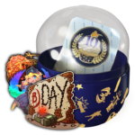 10 Year Birthday Sticker Capsule