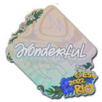Sticker | w0nderful | Rio 2022