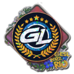 Sticker | GamerLegion (Glitter) | Rio 2022