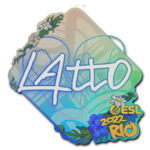 Sticker | latto | Rio 2022