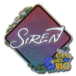 Sticker | S1ren (Glitter) | Rio 2022