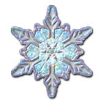 Sticker | Snowfall (Glitter)