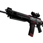 SG 553 | Cyberforce (Well-Worn)