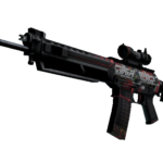 SG 553 | Cyberforce (Battle-Scarred)