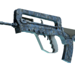 FAMAS | Cyanospatter (Minimal Wear)